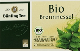 Bünting Tee Bio Brennnessel 20 x 2g Beutel, 4er Pack (4 x 40 g) -